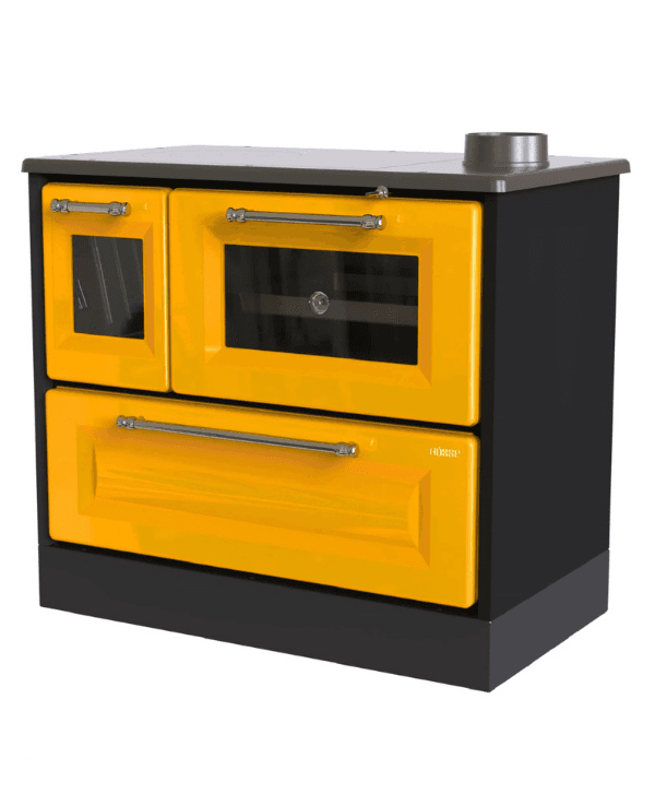 HOŞSEVEN 4012 C DÖKÜM KUZİNELİ ODUN SOBASI 7.8 kW 3