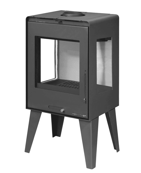 Hoşseven 5091-L Şömine Soba | 6,5 kW Kompakt Isıtıcı
