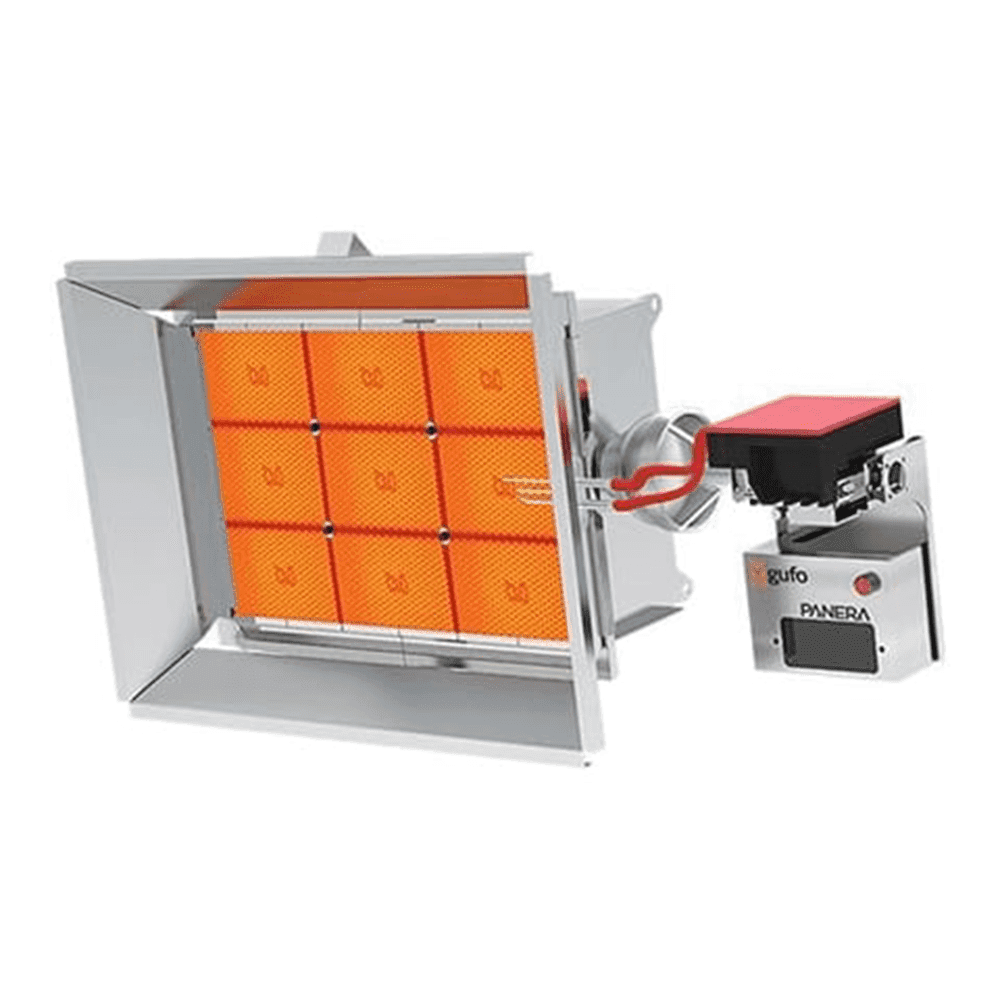 GUFO ECO-D9 Seramik Plakalı Radyant Isıtıcı - Çift Kademe + Kumanda