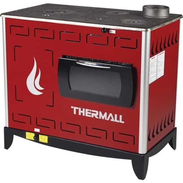 Thermall Lora Serisi T-20 Kuzine Kovalı Fanlı Kalorifer Sobası 2