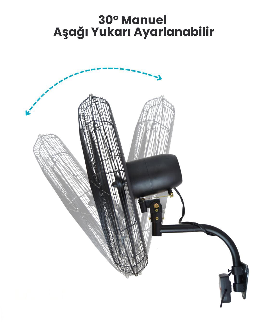 ENDÜSTRİYEL FAN 65CM KUMANDALI 6