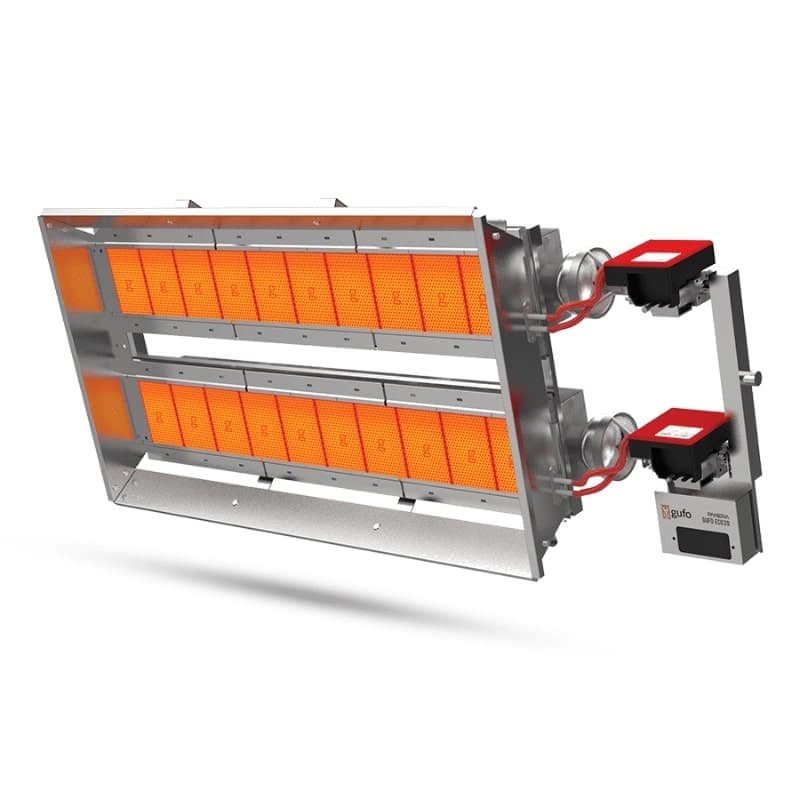 Panera GUFO ECO LD20 Seramik Plakalı Lineer Radyant Isıtıcı (18 kW) – Tek Kademe 2