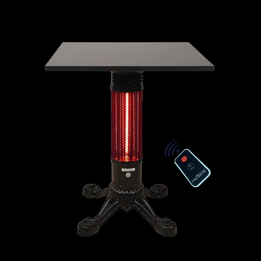 Hottable Tekno Plus Isıtıcılı Masa 2000 Watt U.Kumandalı 5 Kademe Isı Ayarı 2