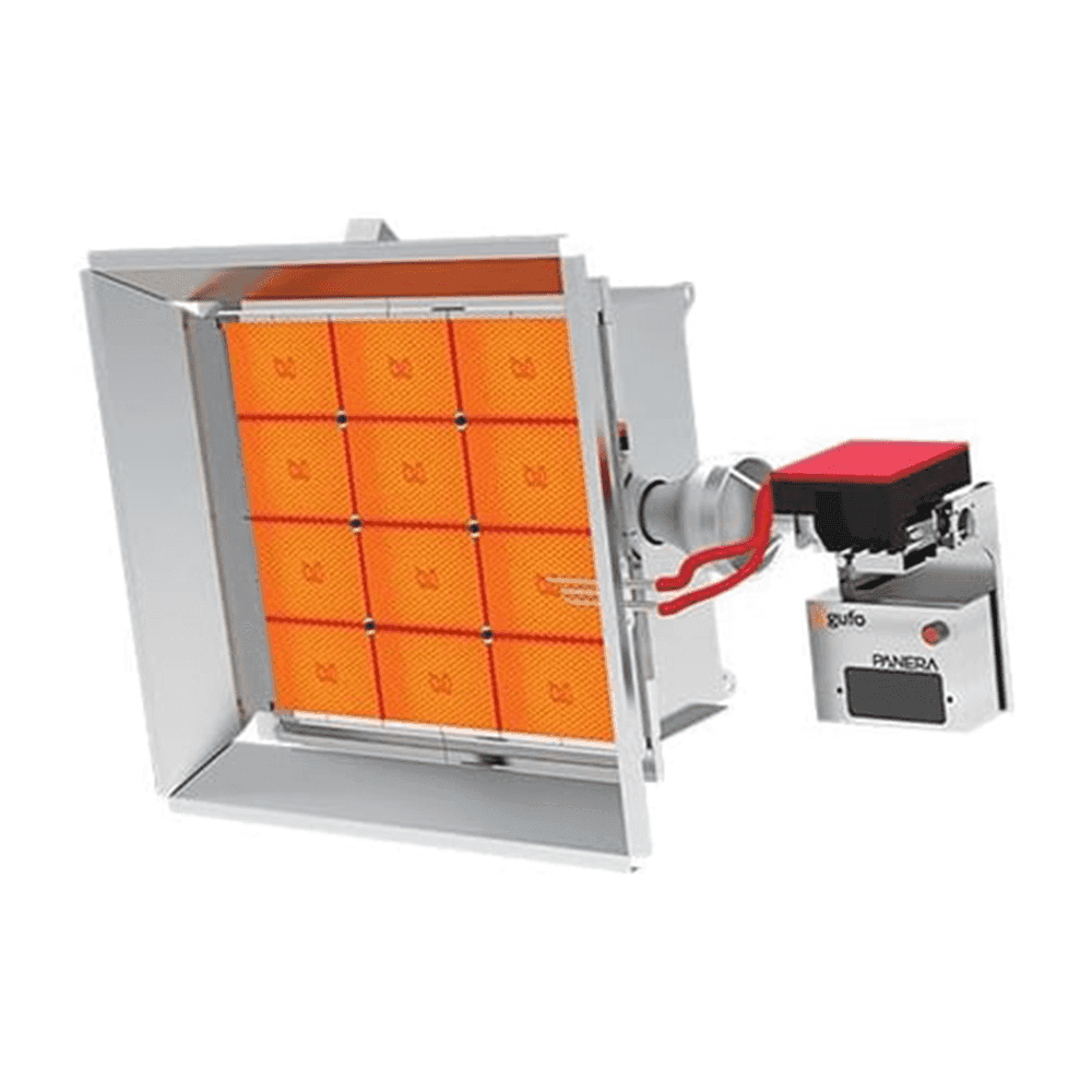 GUFO ECO-D12 Seramik Plakalı Radyant Isıtıcı - Çift Kademe + Kumanda