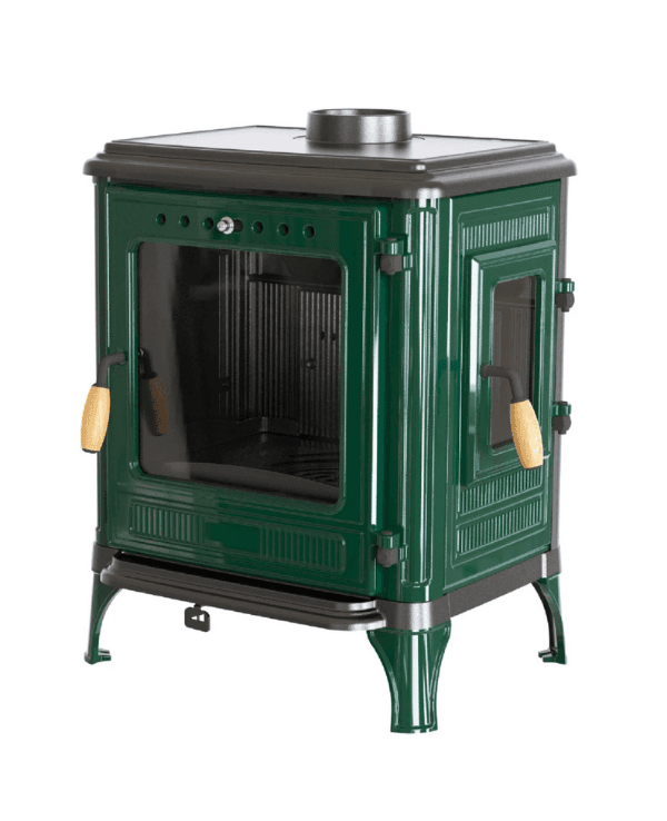 Hoşseven 8005 CK Yan Camlı Döküm Şömine Soba 7.2 kW 5