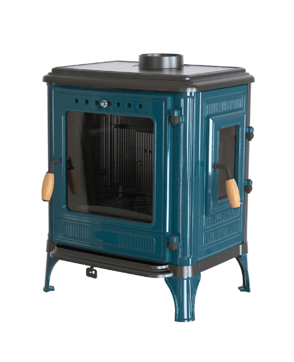 Hoşseven 8005 CK Yan Camlı Döküm Şömine Soba 7.2 kW 8