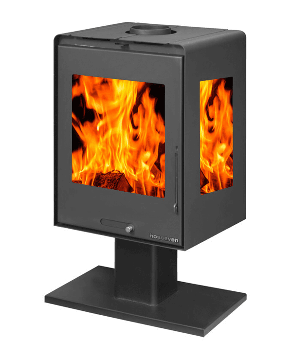 Hoşseven 5091-P Şömine Soba | 6,5 kW Kompakt Isıtıcı