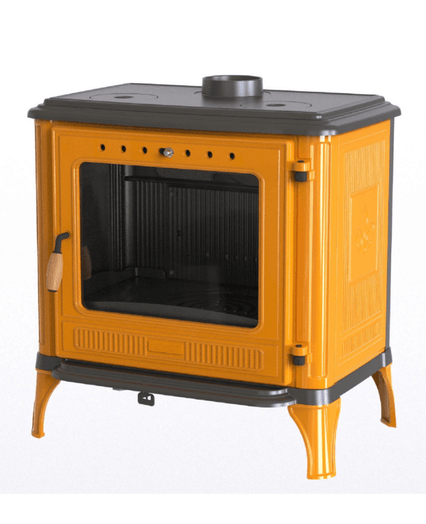 Hoşseven 8015 Büyük Boy Döküm Odun Sobası 10.6 kW – 300 m³ Alan Isıtma 4
