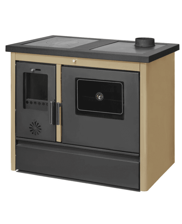 Hoşseven Lotus Klasik Kuzine Soba – Fırınlı Odun Sobası 11,9 kW 3