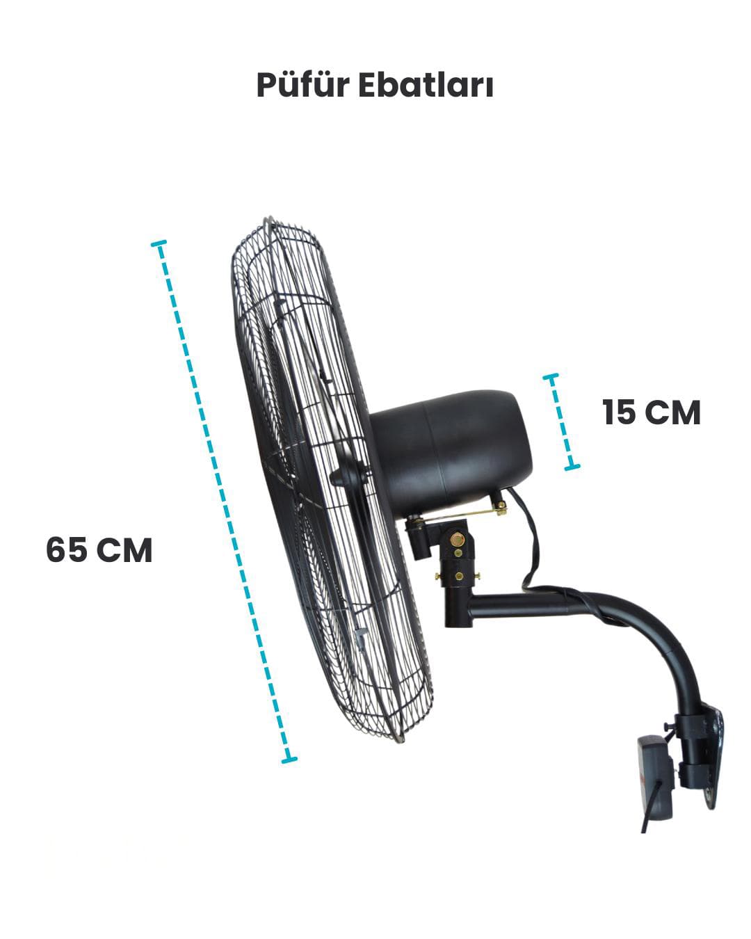 ENDÜSTRİYEL FAN 65CM KUMANDALI 4