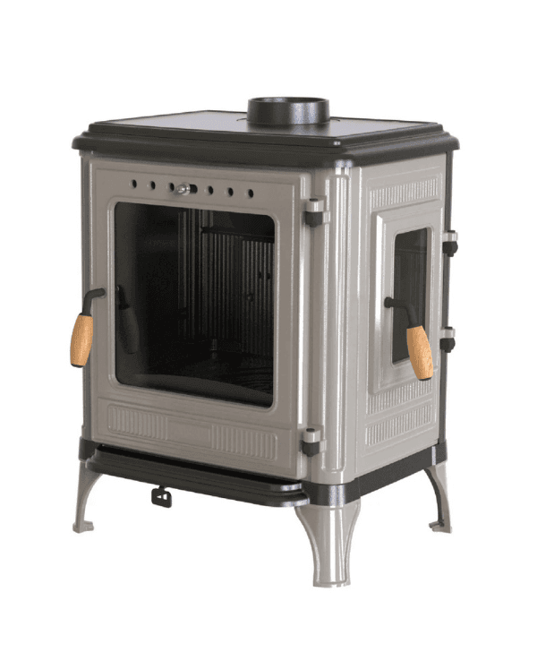 Hoşseven 8005 CK Yan Camlı Döküm Şömine Soba 7.2 kW 6