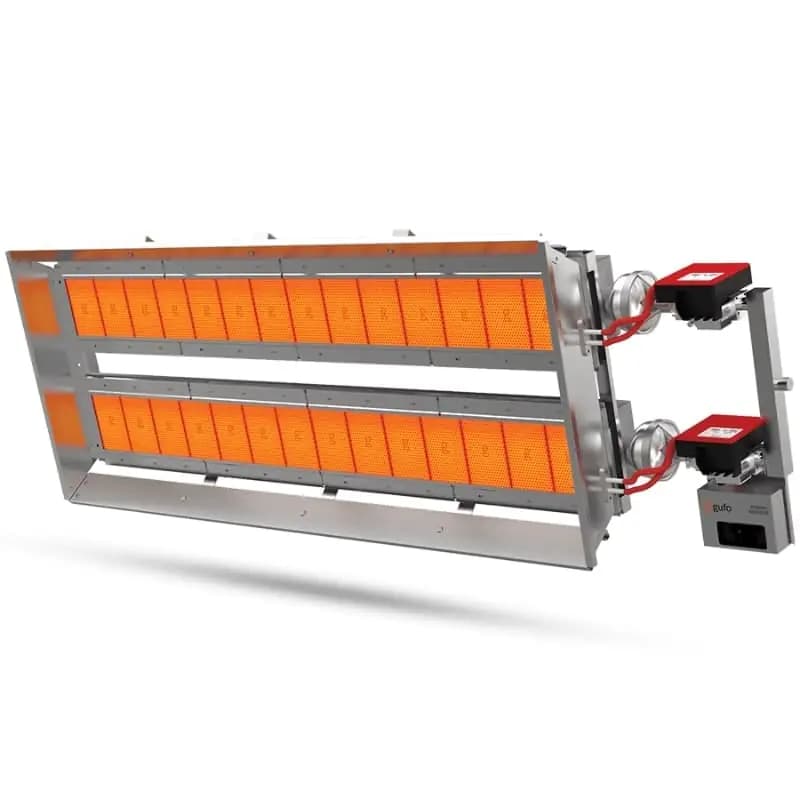 Panera GUFO ECO LD28 Seramik Plakalı Lineer Radyant Isıtıcı (26 kW) – Tek Kademe