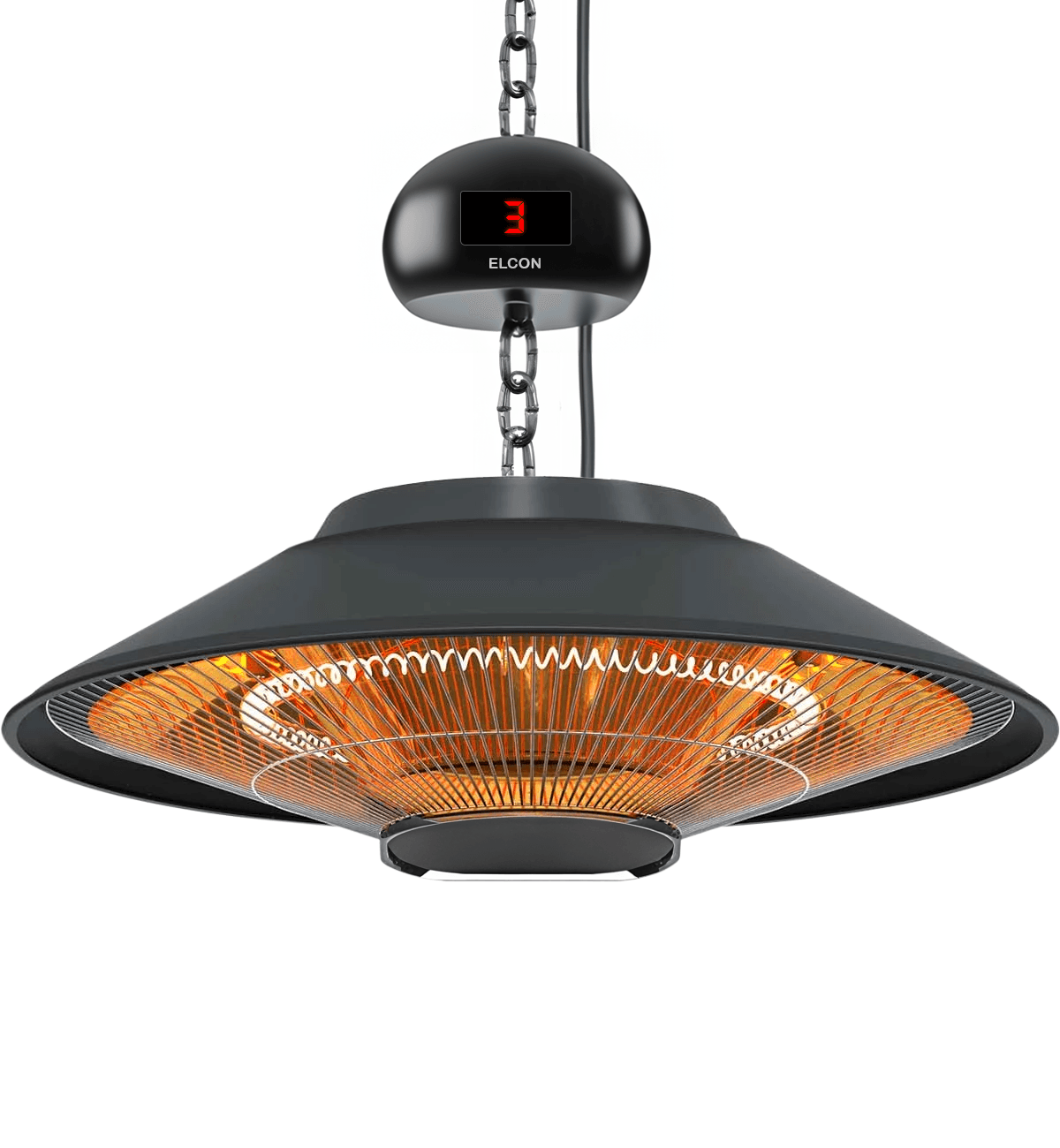 ELCON HFR-2000 Tavan Tipi Kısa Dalga IR Isıtıcı – 2000W (Uzaktan Kumandalı)